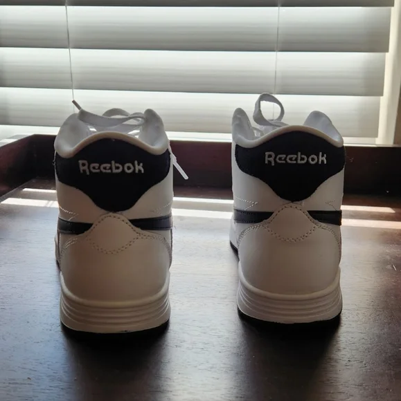 Reebok Women's White and Black Sneakers - Picture 4 of 4